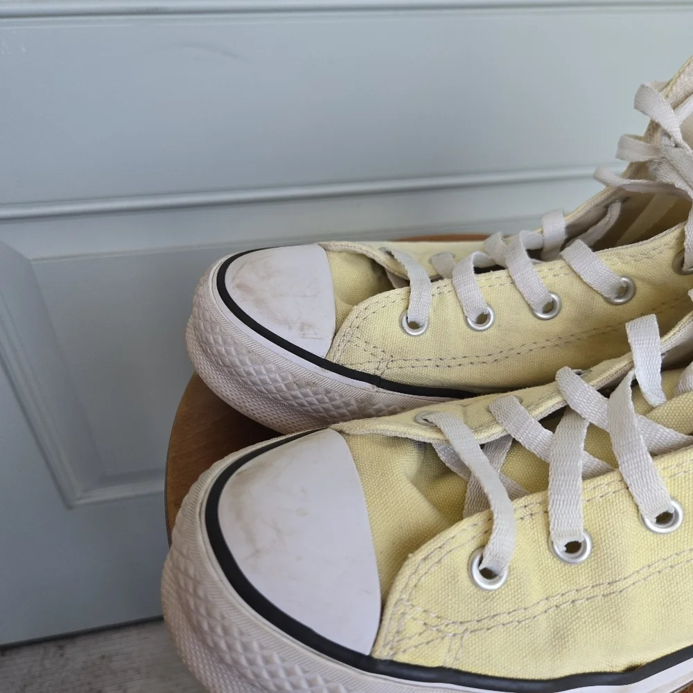 Converse Womens Chuck Taylor All Star Platform High Light Citron